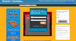Desktop Screenshot of famoustapdancers.com